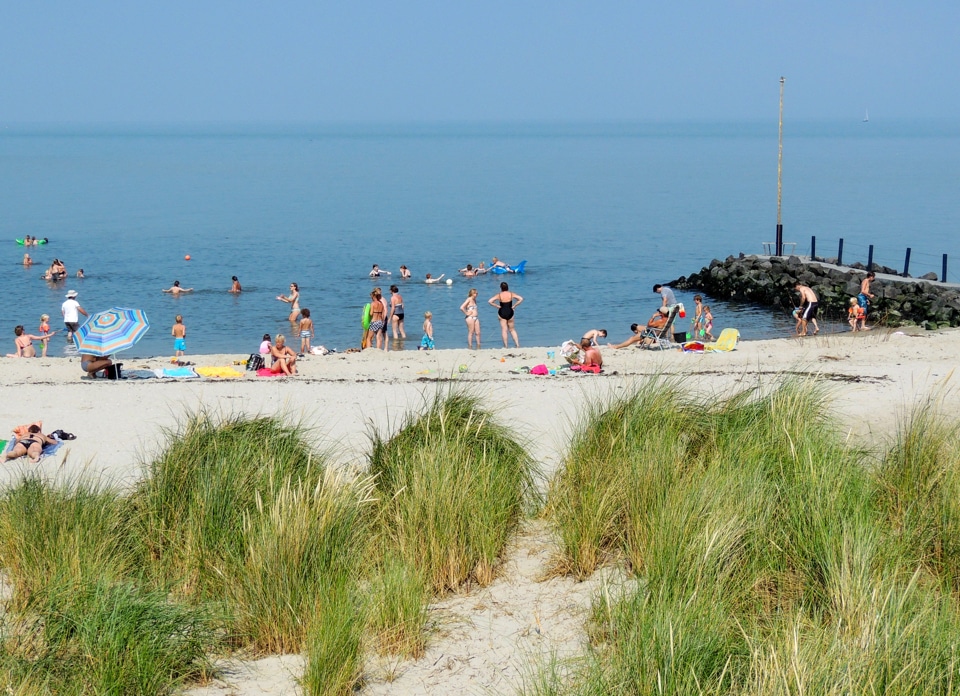 Waddenstrand 'De Hornt' bij Oudeschild